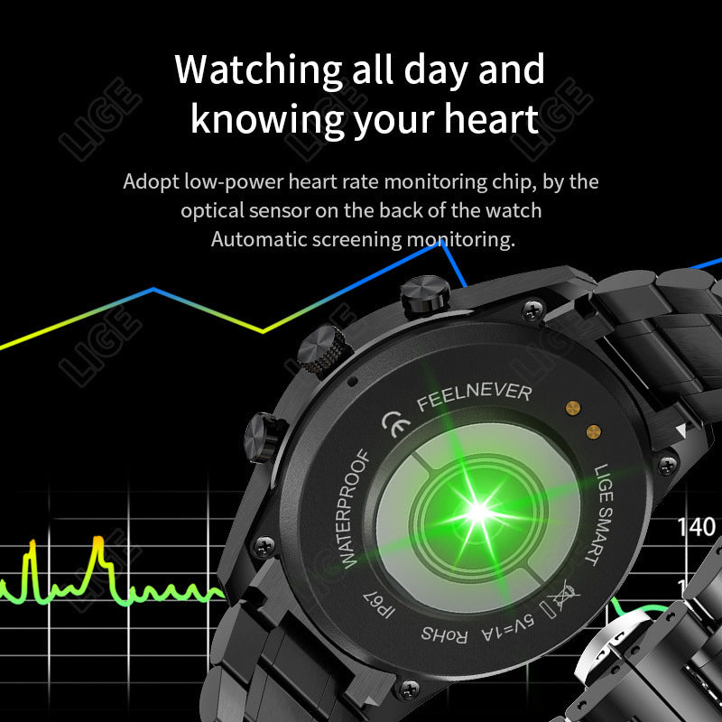Bluetooth multifunctional smart watch